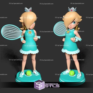 Rosalina stl Dosyalar Süper Mario Olimpiyat Tokyo 2020 3d print model - Mito3D