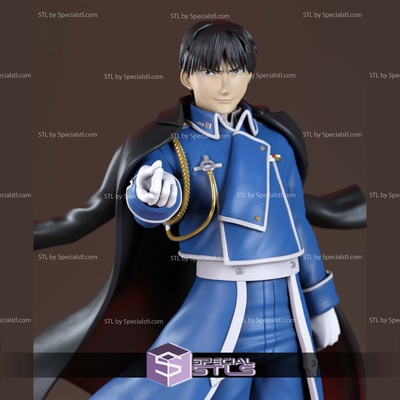 roy mustang v3 vollmetall alchimist 3d drucker dateien spezialstl 3d print model - Mito3D