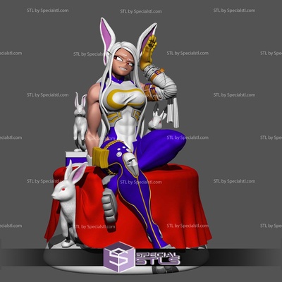 rumi usagiyama stl files rabbit v2 specialstl mirko 3d print model - Mito3D