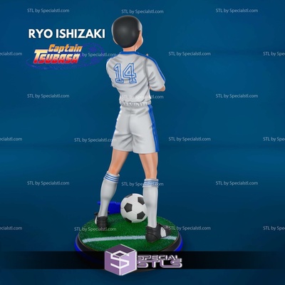 ryo ishizaki capitaine tsubasa numérique sculpture specialstl 3d print model - Mito3D