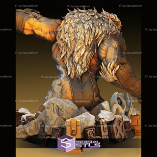 sabretooth battle bust ready 3d print 3d print model - Mito3D
