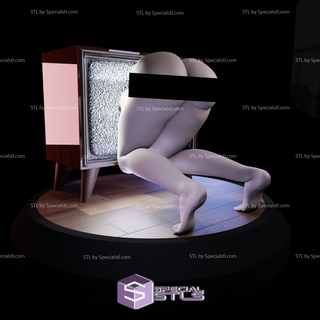 sadako Yamamura tv nsfw stl arquivos 3d print model - Mito3D