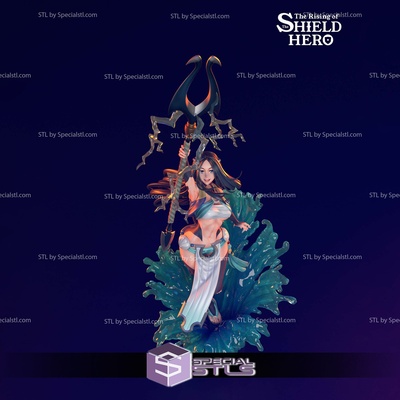 sadeena rising of shield hero digital sculpture specialstl 3d print model - Mito3D
