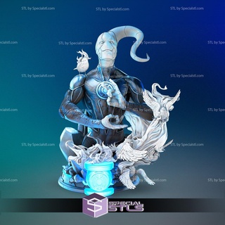 saint walker bust 3d printing figurine dc stl files 3d print model - Mito3D