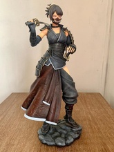 samurai niña v2 arte fan 3d print model - Mito3D