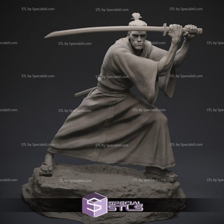 samurai jack 3d print model - Mito3D