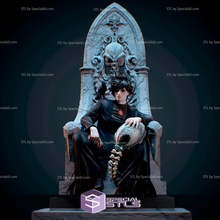 hombre arena trono 3d print model - Mito3D