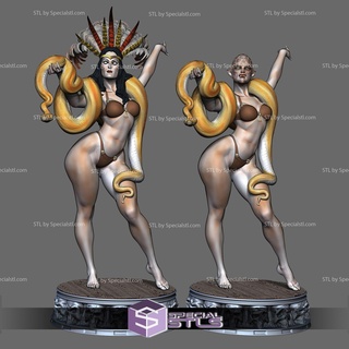 santanico pandemonium 3d printing figurine stl files 3d print model - Mito3D