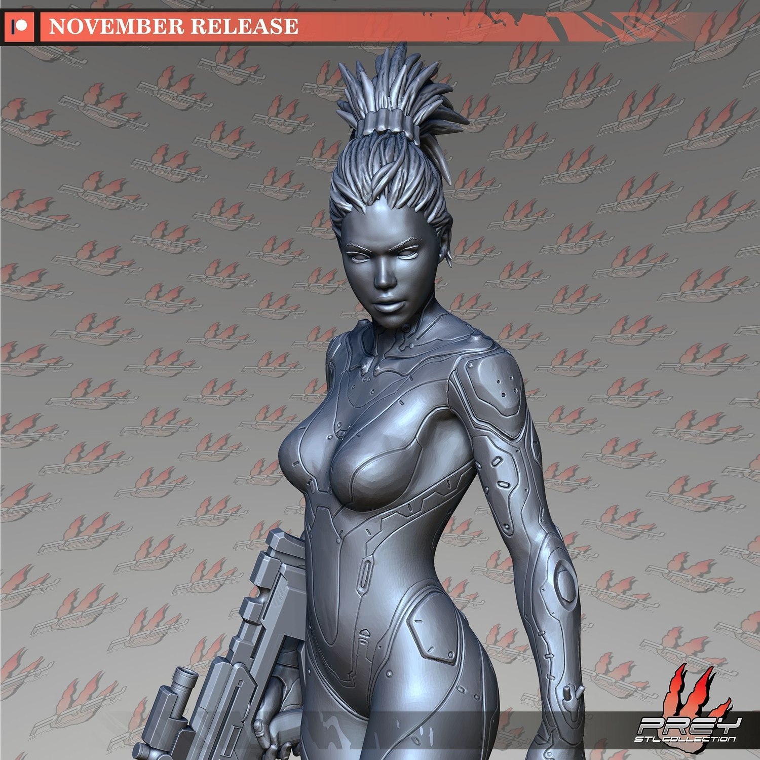 sarah kerrigan v2 astronave 3D print model - Mito3D