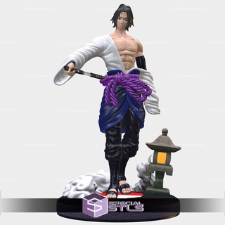 sasuke 3d modello in piedi naruto 3d print model - Mito3D