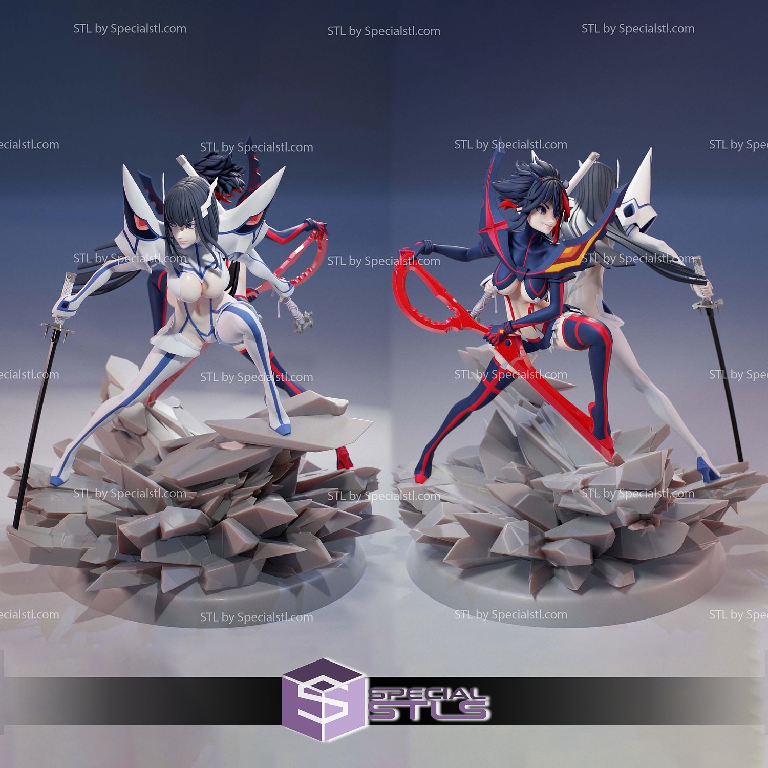 Satsuki Kiryuin Ryuko Matoi stl Dosyalar öldürmek la Kil 3d model 3D print model - Mito3D