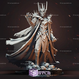 Sauron stl arquivos senhor argolas 3d print model - Mito3D