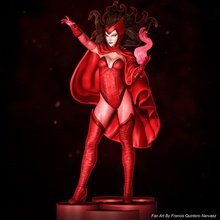 scarlet witch classic 3d print model - Mito3D
