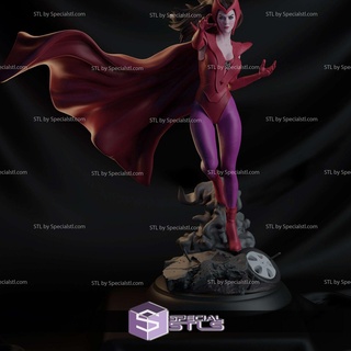 scarlet witch classic v3 3d print model - Mito3D