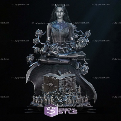 scharlach hexe dunkelfeste 3d drucken modelle spezialstl heilig wanda maximoff 3d print model - Mito3D