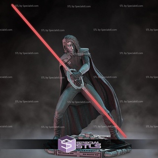 second sister inquisitor stl files starwars 3d print model - Mito3D