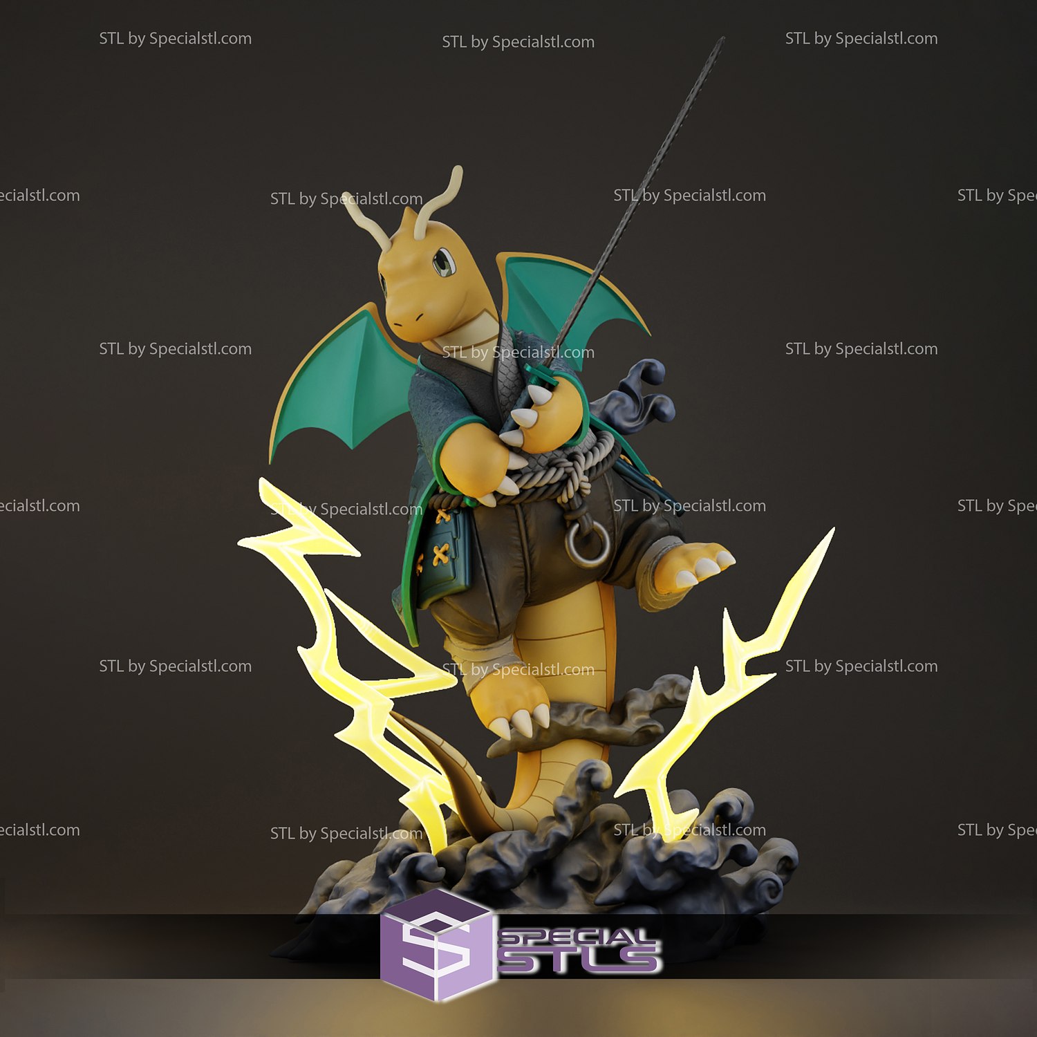 Sengoku ejderit 3d baskı model pokemon stl Dosyalar 3D print model - Mito3D