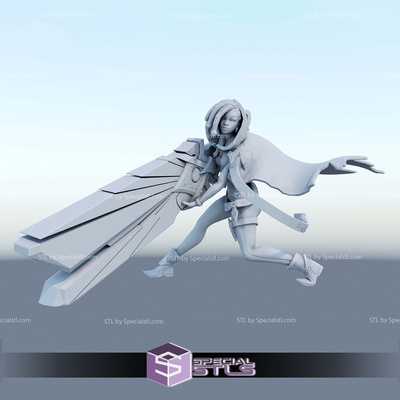 senna league of legends 3d print files specialstl 3d print model - Mito3D