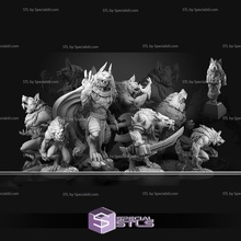 september 2020 white werewolf tavern miniature 3d print model - Mito3D