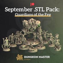 september 2021 dungeon masters stash miniature 3d print model - Mito3D
