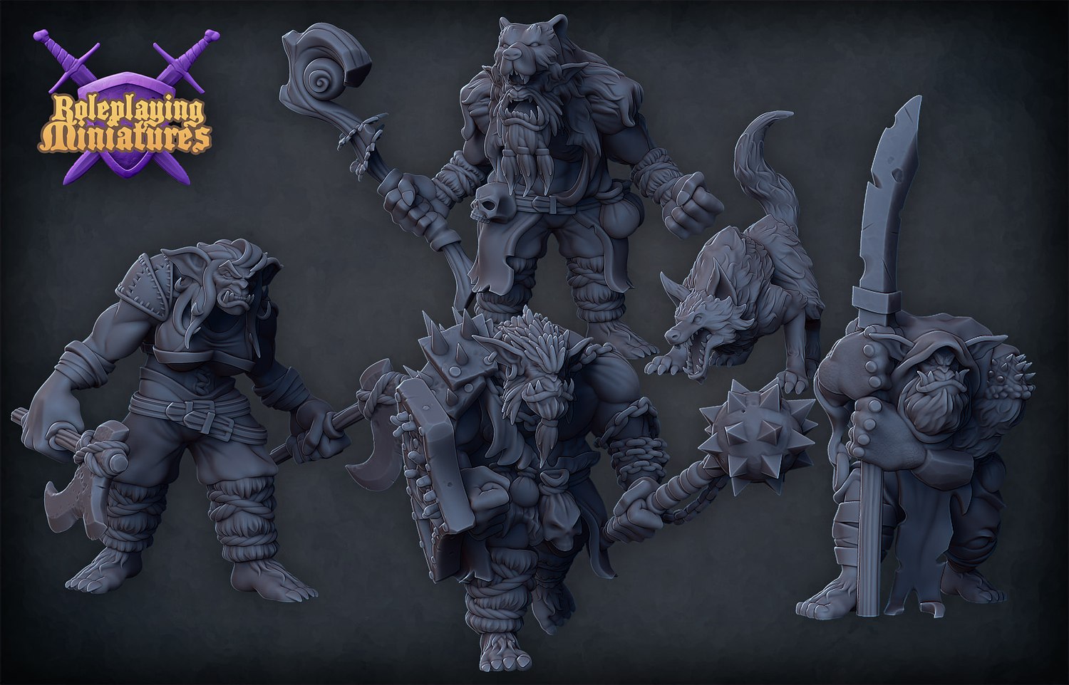 september 2021 roleplaying miniature 3D print model - Mito3D