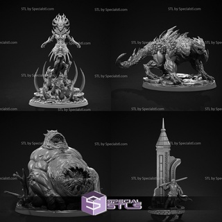 september 2022 dante inferno clay cyanide miniature 3d print model - Mito3D