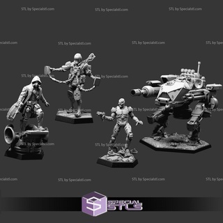 september 2022 sci-fi loot studios miniature 3d print model - Mito3D
