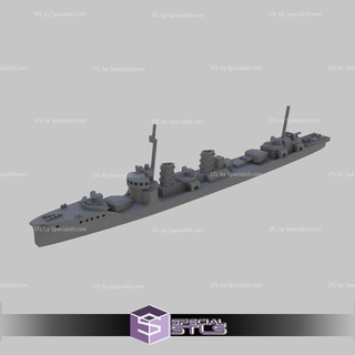 september 2022 warships ww2 miniature 3d print model - Mito3D