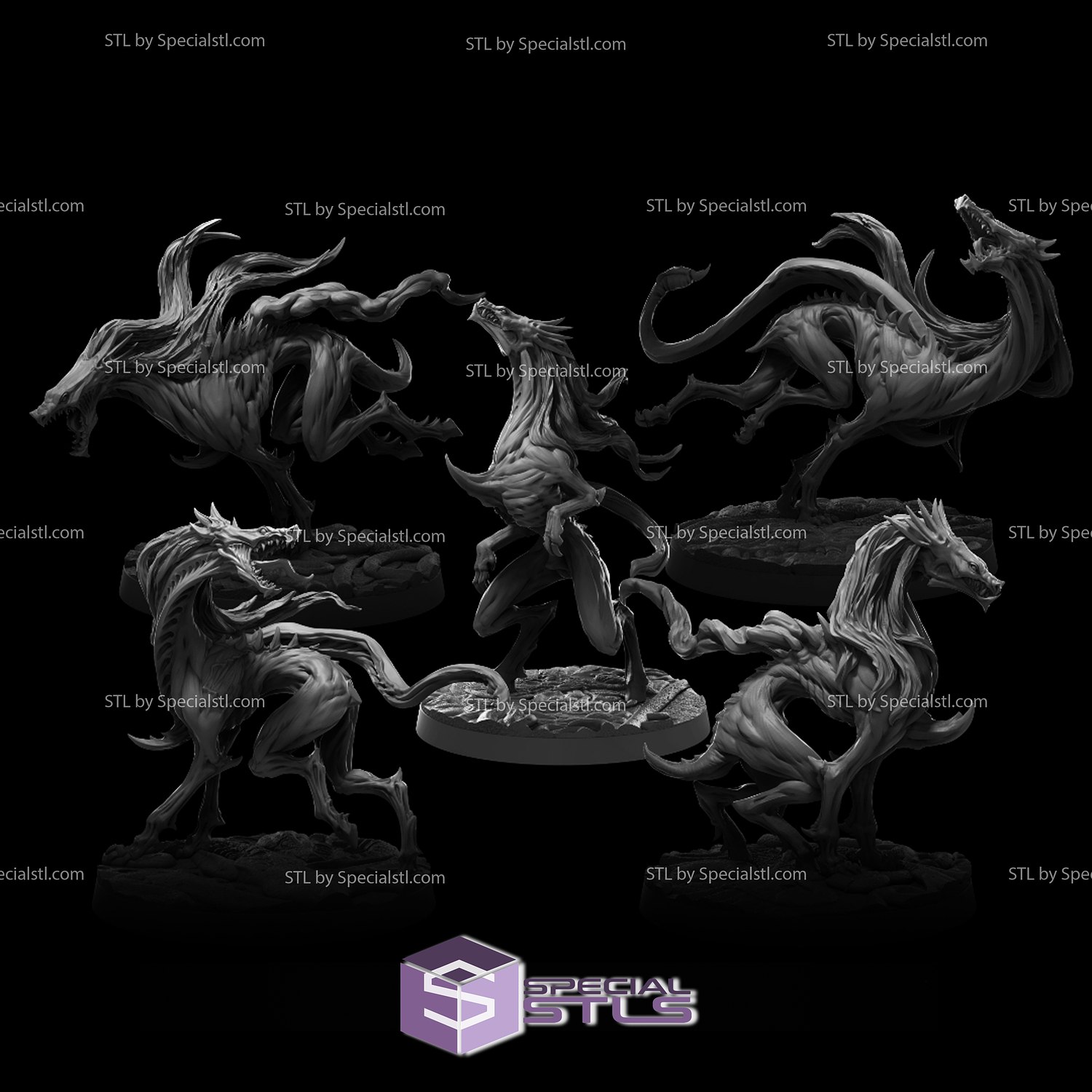 september 2023 creature caster miniatures 3D print model - Mito3D