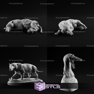 september 2023 dino dog miniatures 3d print model - Mito3D