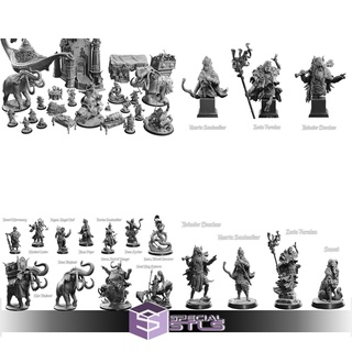 september 2023 fantasy loot studios miniatures 3d print model - Mito3D
