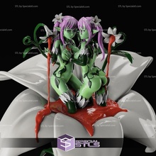 seksi bitki kız fanart 3d print model - Mito3D
