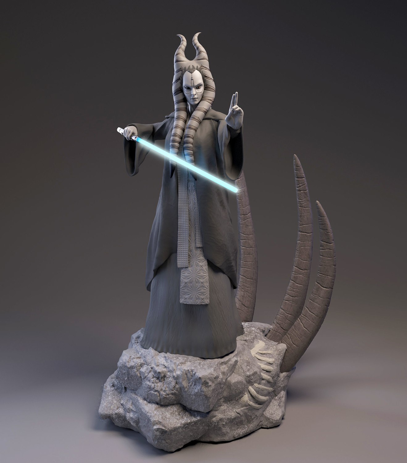 shaak ti Outfit Krieg Sterne 3D print model - Mito3D
