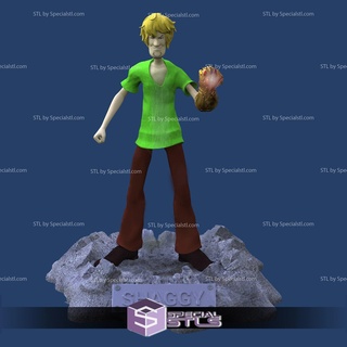 zottelig 3d Modell Scooby doo Unendlichkeit Stulpe 3d print model - Mito3D