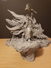 Schamane Thrall Warcraft 3d print model - Mito3D