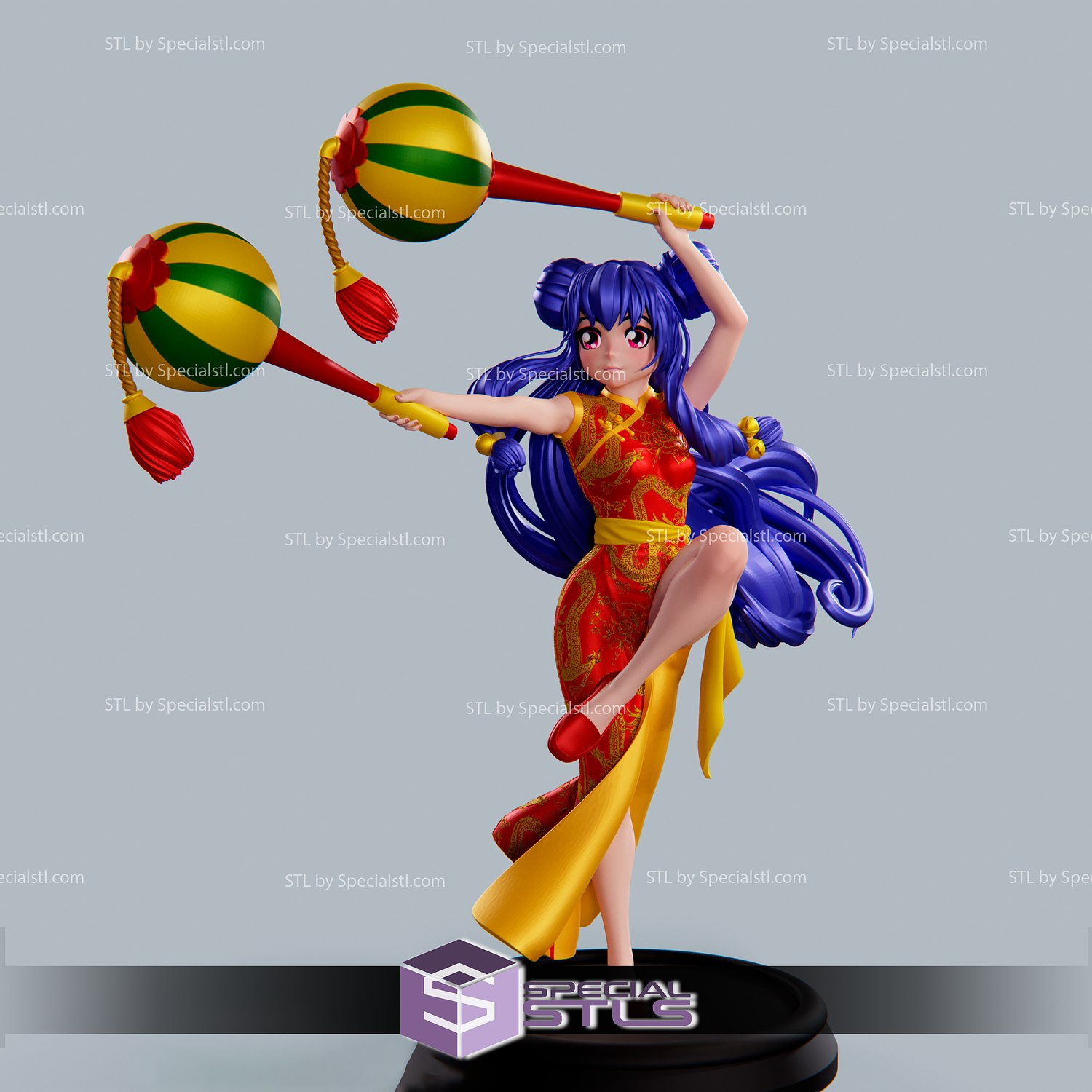 xampu ranma 3D print model - Mito3D