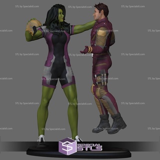 Hulk temerario 3d print model - Mito3D