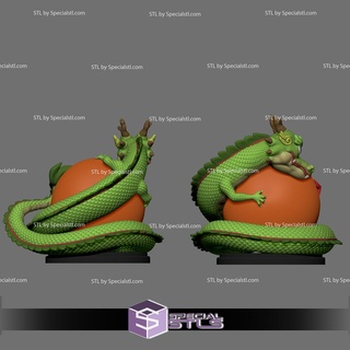 Shen Long Drago palla stl File 3d Stampa 3d print model - Mito3D