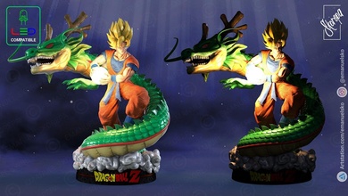 Shen Long figlio Goku sfera drago 3d print model - Mito3D