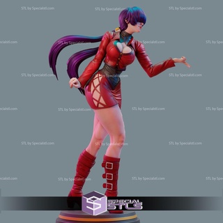 shermie 3d model king fighters 3d print model - Mito3D