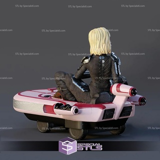 Schienbein Herz Speeder Krieg Sterne 3d Drucken Figur 3d print model - Mito3D