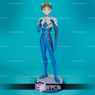 Shinji Ikari 3d Drucken Figur Neon Genesis Evangelion stl Dateien 3d print model - Mito3D