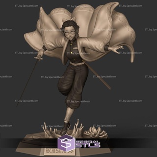 Shinobu kocho action démon tueur 3d impression figurine 3d print model - Mito3D