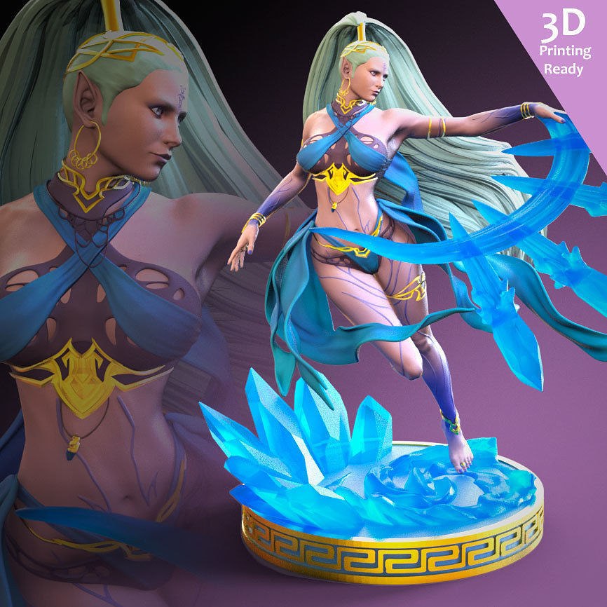 shiva final fantasy vii 3D print model - Mito3D