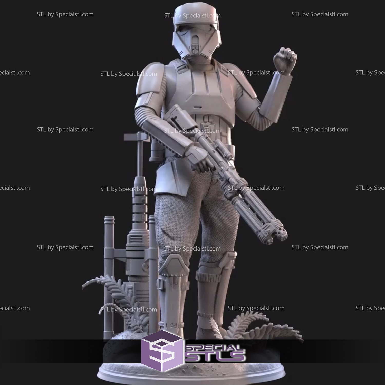 shoretrooper stl files star wars 3D print model - Mito3D