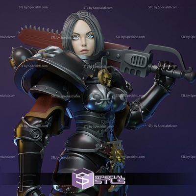 sister of battle anime style 3d print files specialstl 3d print model - Mito3D