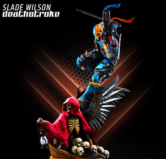 Slade wilson golpe mortal dc 3D print model - Mito3D