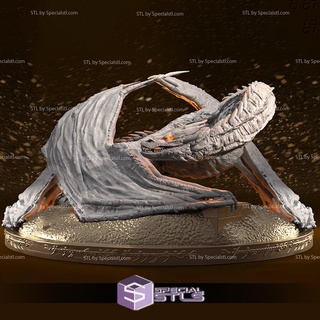 Smaug d'or stl dossiers 3d print model - Mito3D