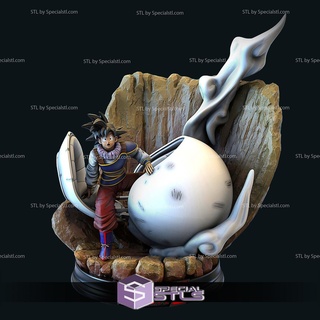 figlio Goku arrivo stl File sfera drago 3d stampabile 3d print model - Mito3D