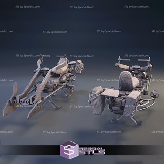 speeder bicicleta stl arquivos 3d print model - Mito3D